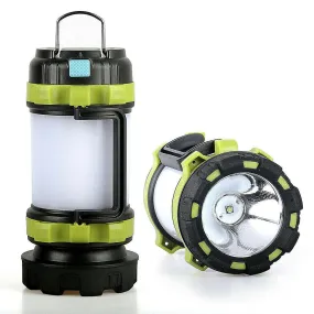 1200 Lumen 100w Usb Rechargeable Led Torch, Camping Outdoor Flashlight AZ15195