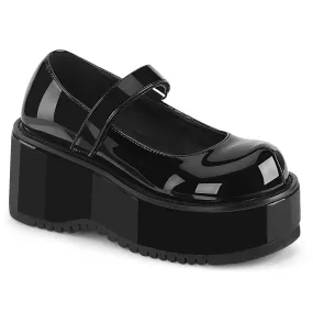 3 Inch Platform DOLLIE-01 Black Patent