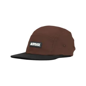 Acrylick Cafe Camper Cap, Brown