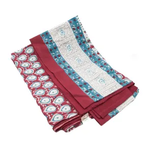 Block Hand Printed Tablecloth - Widad