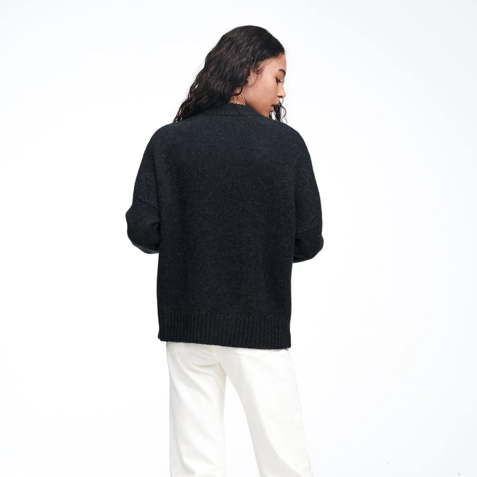 Cashmere Oversized Crewneck Sweater