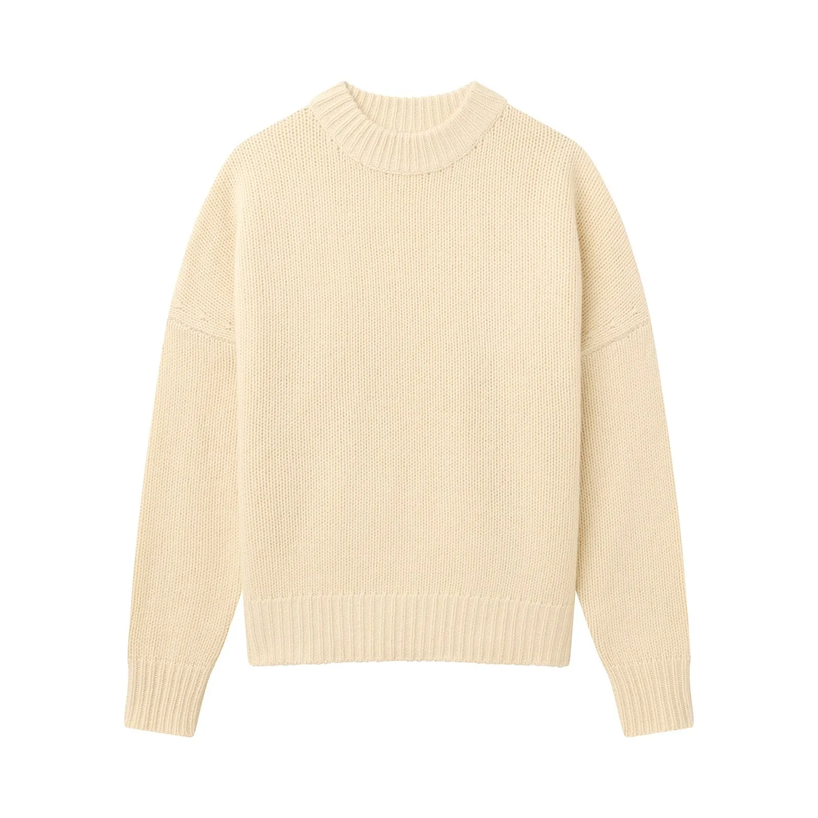 Cashmere Oversized Crewneck Sweater