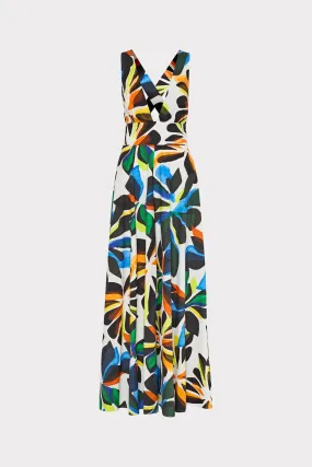 Catarina Balearic Floral Maxi Dress