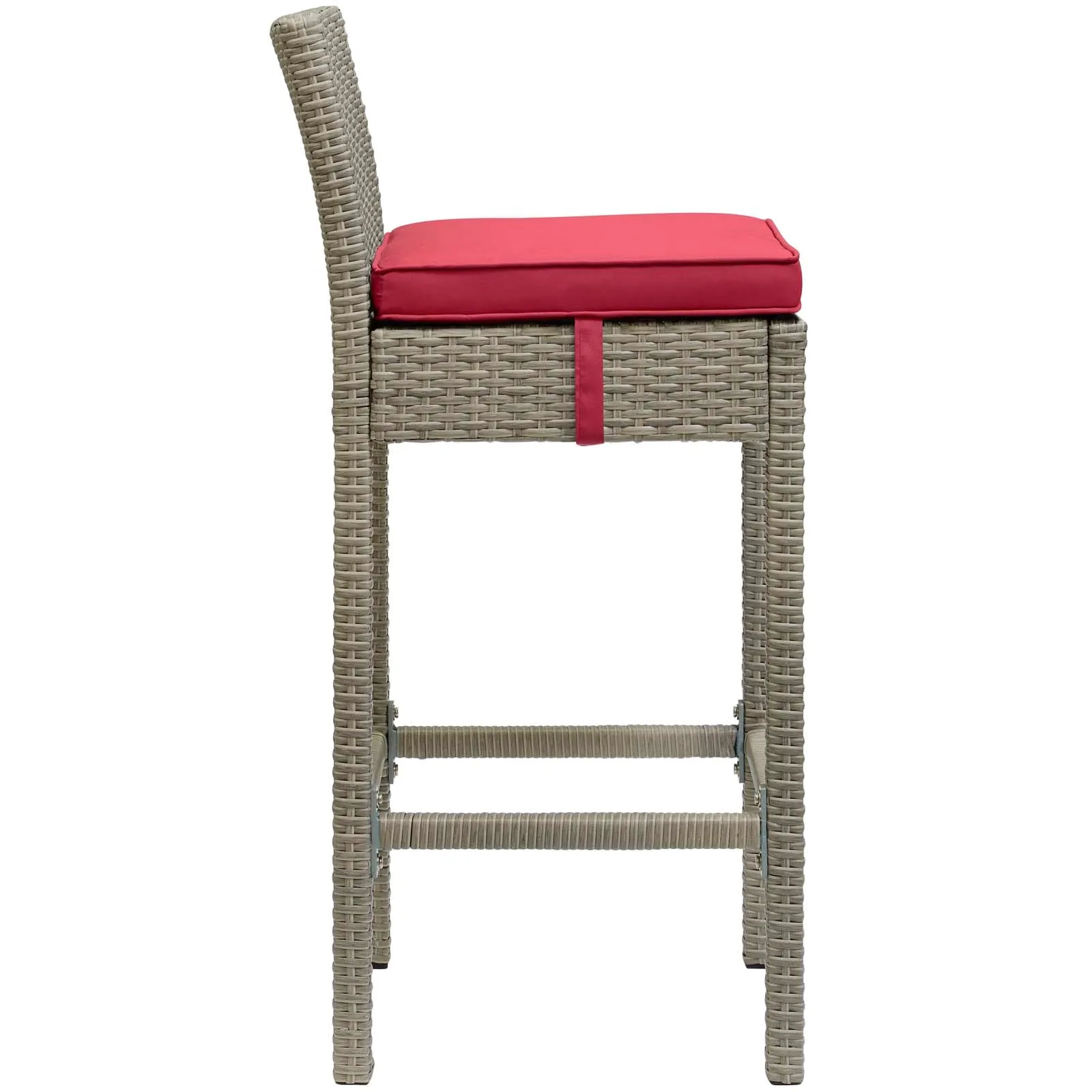 Conduit 5 Piece Outdoor Patio Wicker Rattan Set by Modway