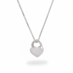 Eternal Heart Silver Necklace