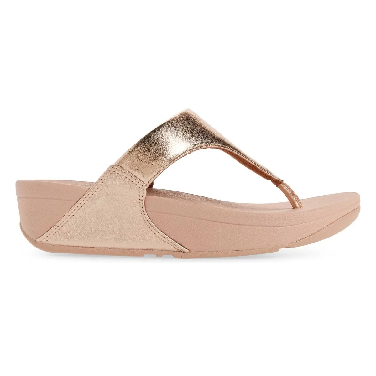 FitFlop Women's Lulu 2 Rose Gold Leather