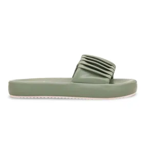 Green Formal Slipper FR8104