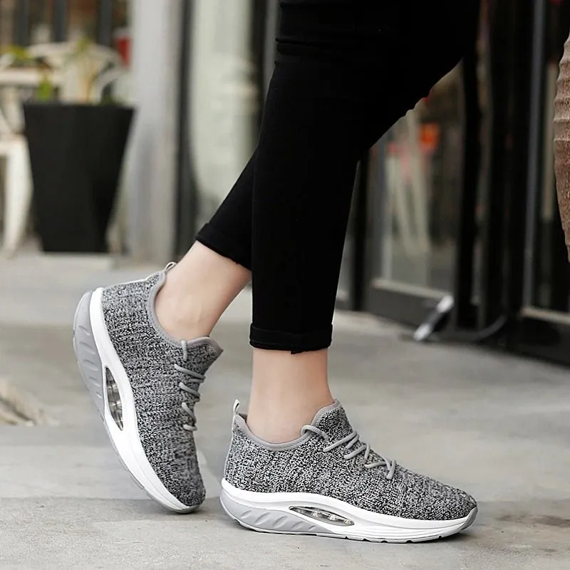 Groovywish Light Mesh Orthopedic Sneakers For Women