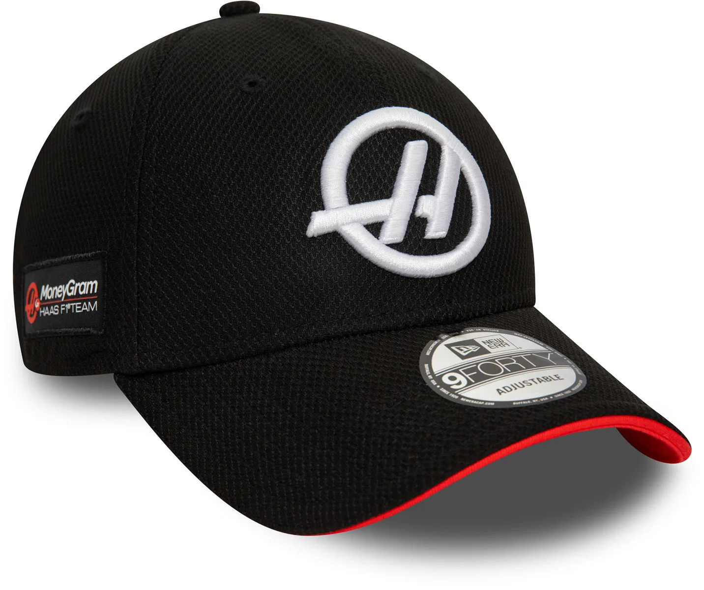 Haas F1 Team New Era 9Forty Diamond Era Black Team Cap