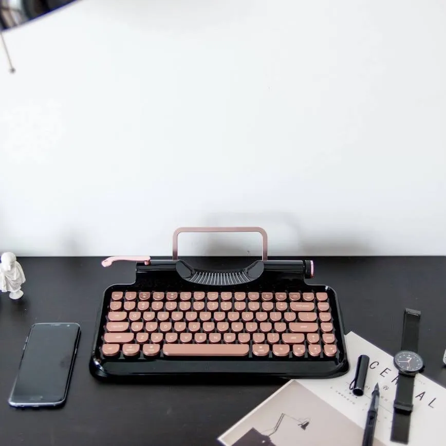 Rymek Retro Dual Mode Mechanical Keyboard