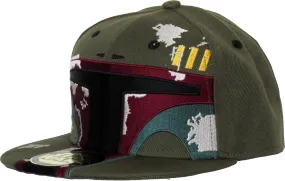 Star Wars Boba Fett Helmet Snapback Cap