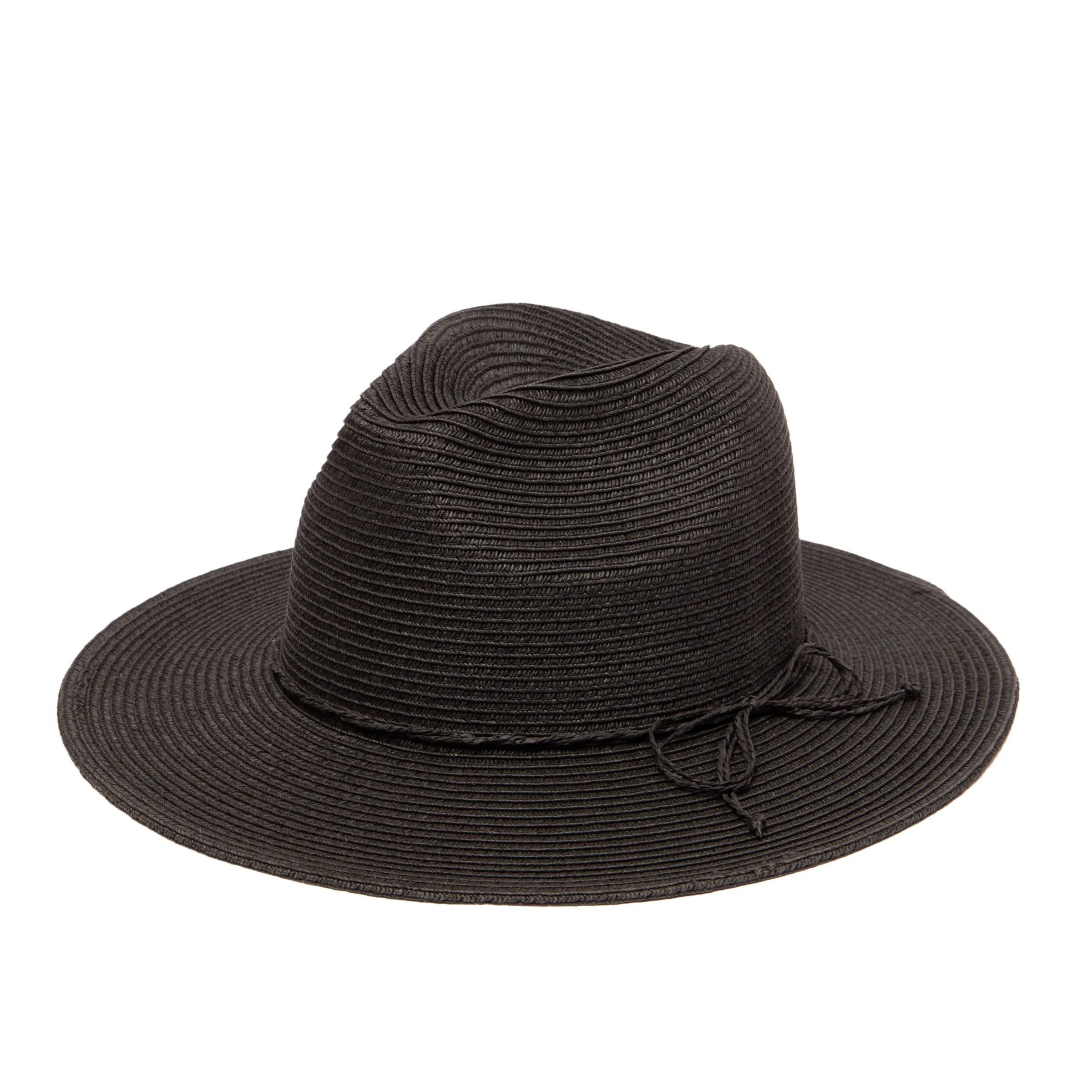 Women's Water Repellent Fedora W/ Tie